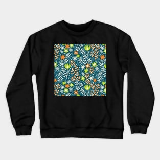 Bold Nature Pattern Crewneck Sweatshirt